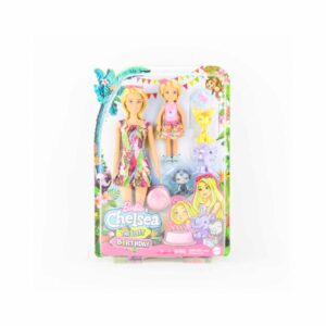 Muñeca Barbie Y Chelsea MATTEL Animales De La Selva