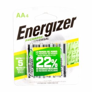 Pilas Recargable AA ENERGIZER X 4 Uds