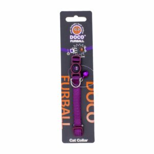 Collar Para Gato Color Morado DOCO Unidad
