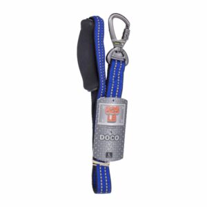 Correa Para Perro Mango Suave Color Azul DOCO Unidad