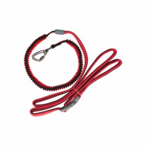 Correa Para Perros Elástica Roja DOCO Talla Mediano