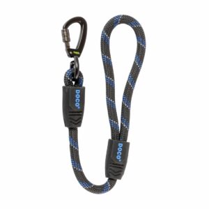 Correa Para Perro Reflectiva Color Azul DOCO Talla Grande