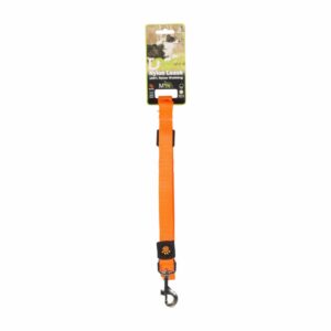 Correa Para Perro De Nylon Color Naranja DOCO Talla Mediano