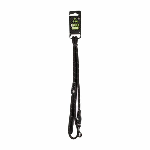 Correa Para Perro De Soga Color Negro DOCO Talla Pequeño