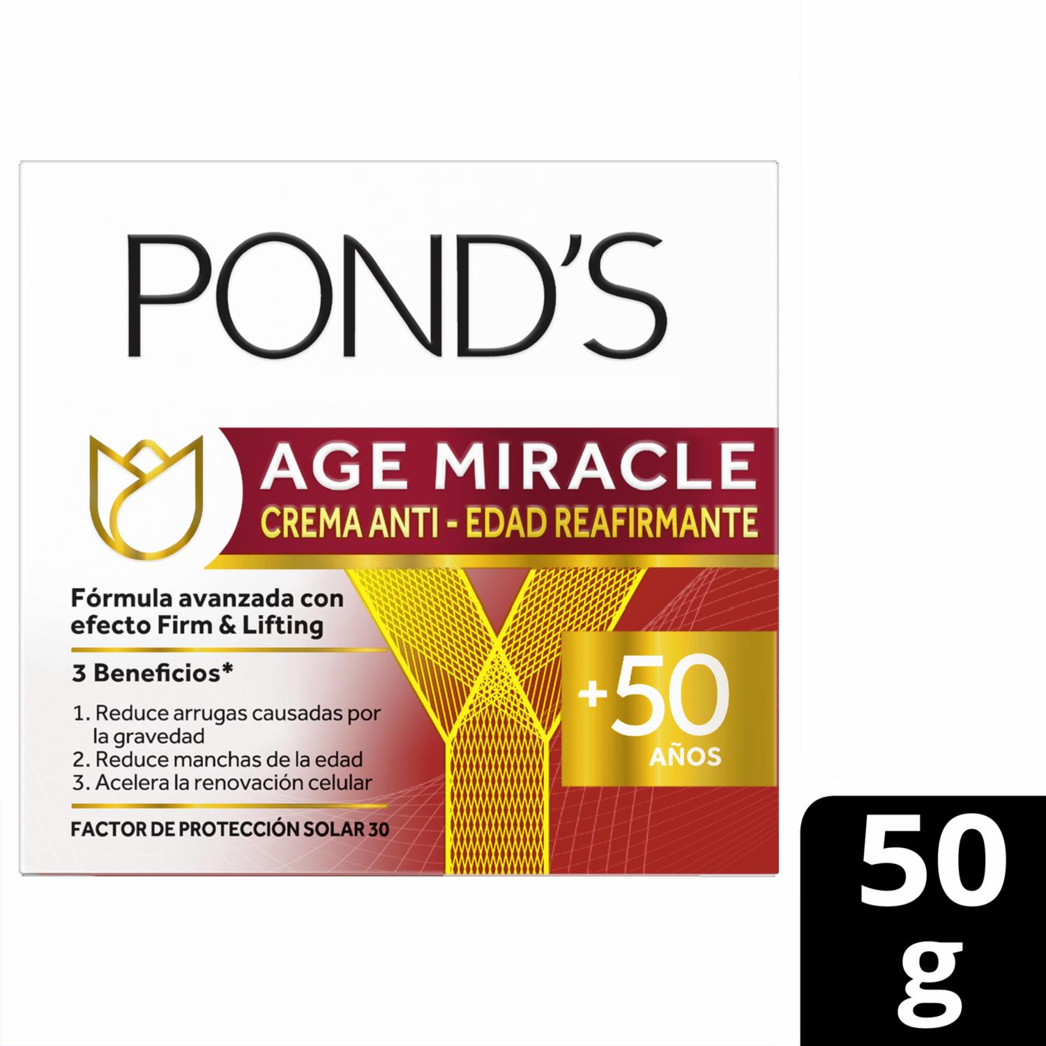 Crema Facial Age Miracle Firm&Lift POND'S 50 Ml - Imagen 2