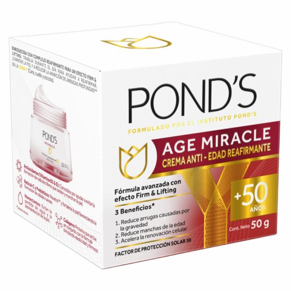 Crema Facial Age Miracle Firm&Lift POND`S 50 Ml - Imagen 4