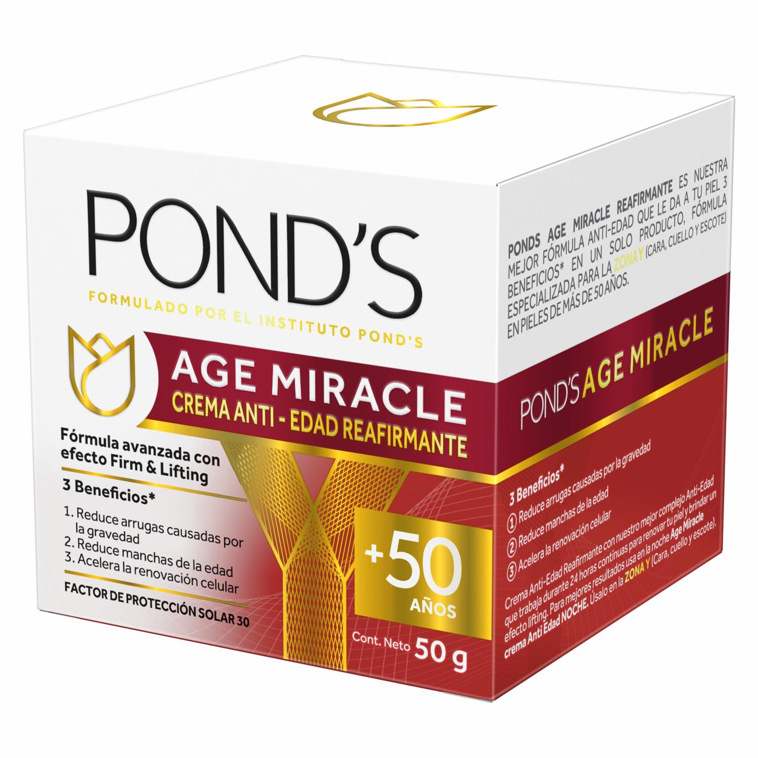 Crema Facial Age Miracle Firm&Lift POND'S 50 Ml - Imagen 4