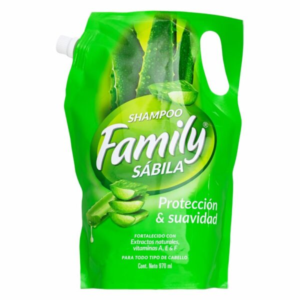 Shampoo Con Sábila Doy Pack FAMILY 970 Ml