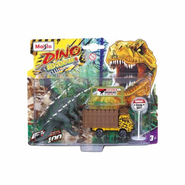 Vehículo Con Dinosaurio MAISTO Surtidos