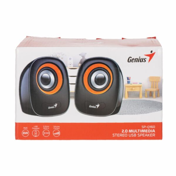 Parlantes SP-Q160 USB GENIUS Rojo - Imagen 4