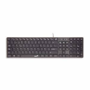 Teclado Más Mouse Óptico Modelo Slimstar C126 USB Negro GENIUS Con Cable