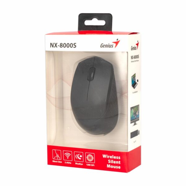 Mouse NX-8000S Negro GENIUS Wireless - Imagen 3