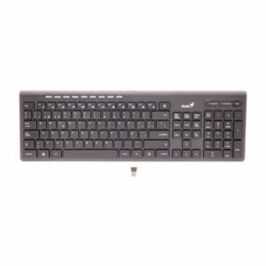Teclado USB SP Modeo Slimstar 7230 Wireless Negro GENIUS Inalámbrica