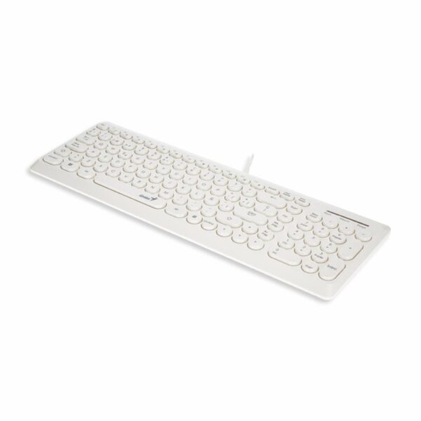 Teclado USB  Modelo Slimstar Q200 Teclas Redondas GENIUS Inalámbrica - Imagen 2