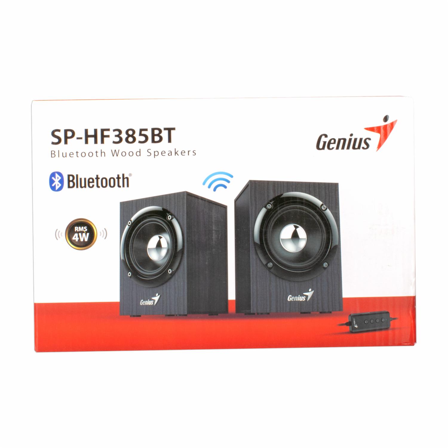 Parlante De Madera SP-HF385BT GENIUS Negro - Imagen 4