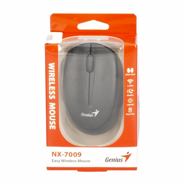 Mouse Modelo NX-7009 1200 DPI Negro GENIUS Inalámbrica - Imagen 3