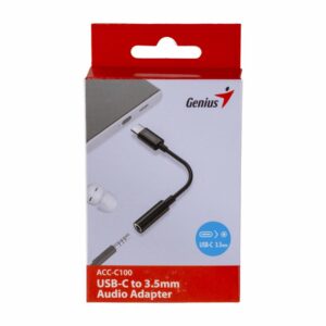 Cable Usb-c A 3.5 Mm GENIUS Unidad