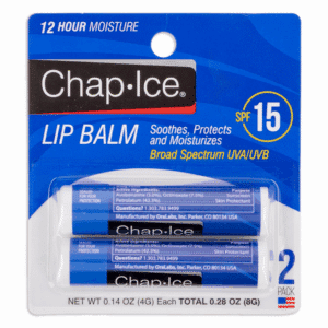 Bálsamo Labial CHAP-ICE Factor De Protección Solar 15