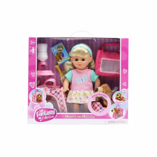 Muñeca Con Mascota FANTASY Incluye Accesorios - Imagen 3