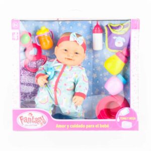 Muñeca Bebé FANTASY Incluye Accesorios