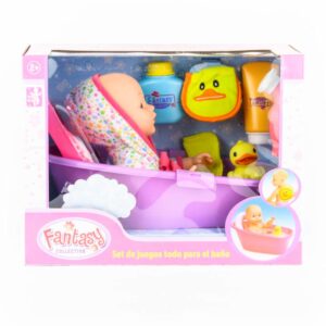 Muñeca Bebé FANTASY Incluye Accesorios