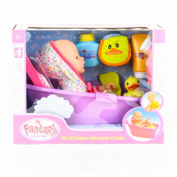 Muñeca Bebé FANTASY Incluye Accesorios