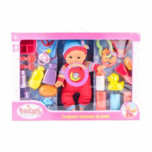 Muñeca Bebé Interactiva FANTASY Incluye Accesorios