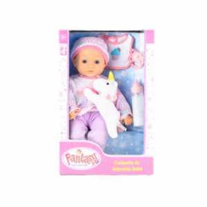 Muñeca Bebé FANTASY Incluye Accesorios