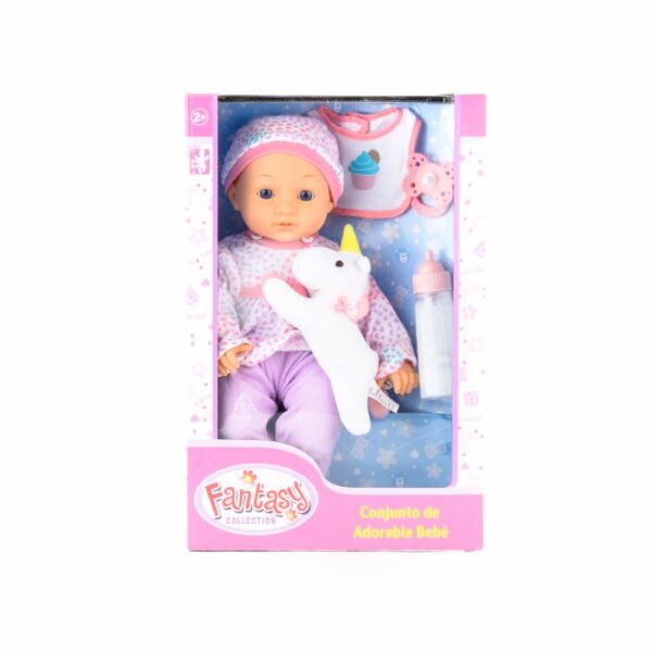 Muñeca Bebé FANTASY Incluye Accesorios