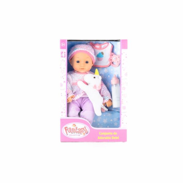 Muñeca Bebé FANTASY Incluye Accesorios