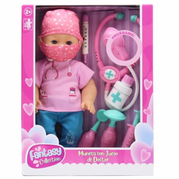 Muñeca Con Juego De Doctor FANTASY Incluye Accesorios - Imagen 3