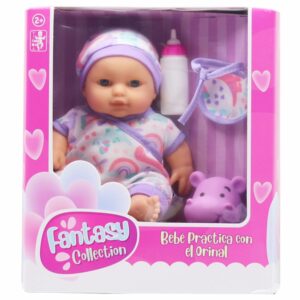 Muñeca Bebé En Entrenamiento FANTASY Incluye Accesorios