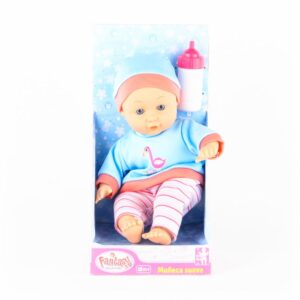 Muñeca Bebé FANTASY Incluye Biberón