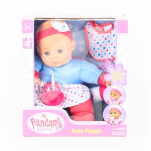 Muñeca Bebé Maggie FANTASY Incluye Accesorios
