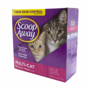 Arena Para Gatos Scoop Away Multi Cat FRESH STOP 6,35 Kg