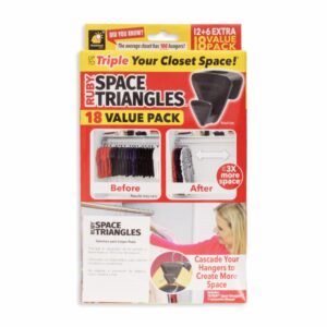 Ganchos Para Closet SPACE TRIANGELS Unidad