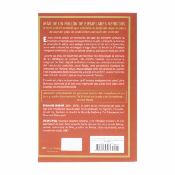 Libro El Inversor Inteligente MR.BOOKS 624 Páginas - Imagen 2