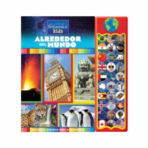 Libro Alrededor Del Mundo PI KIDS Educativo