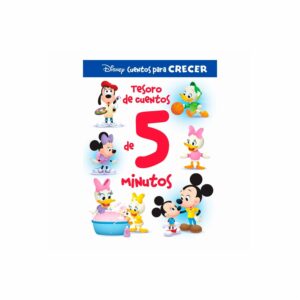 Libro Tesoro De Cuentos DISNEY 5 Minutos