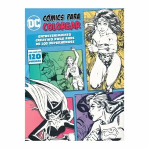 Libro Dc Comics Comic Art Coloring (Celeste) PARRAGON 120 Páginas