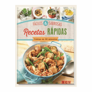 Libro Recetas Rápidas EDIMAT 120 Páginas