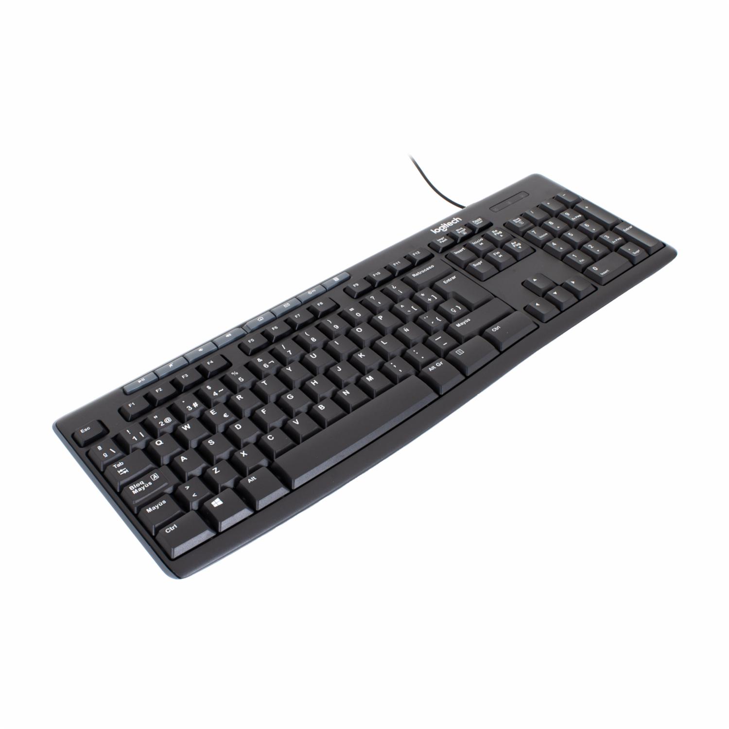 Teclado Y Mouse MK200 Media LOGITECH Con Cable
