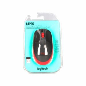 Mouse Rojo LOGITECH Wireless