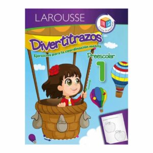 Libro Divertitrazos 1 Ref. 5071 LAROUSSE 159 Páginas