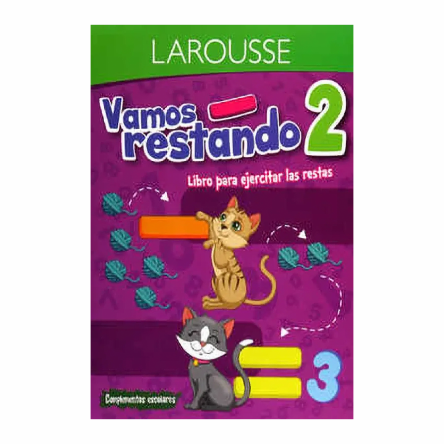 Libros Vamos Restando 2 LAROUSSE 16 Páginas