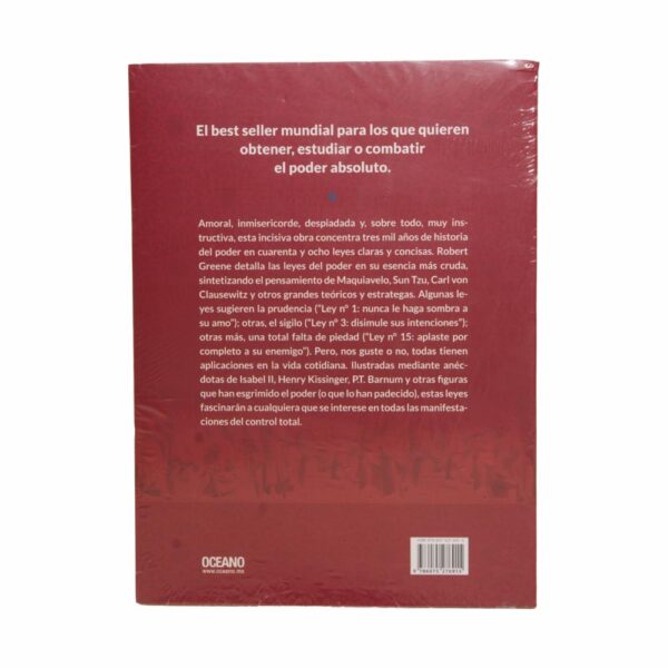 Las 48 Leyes Del Poder Robert Greene OCEANO 632 Páginas - Imagen 2