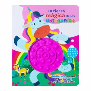 Libro Apretando Burbujas La Tierra Mágica De Los Unicornios SILVER DOLPHIN 254 Páginas