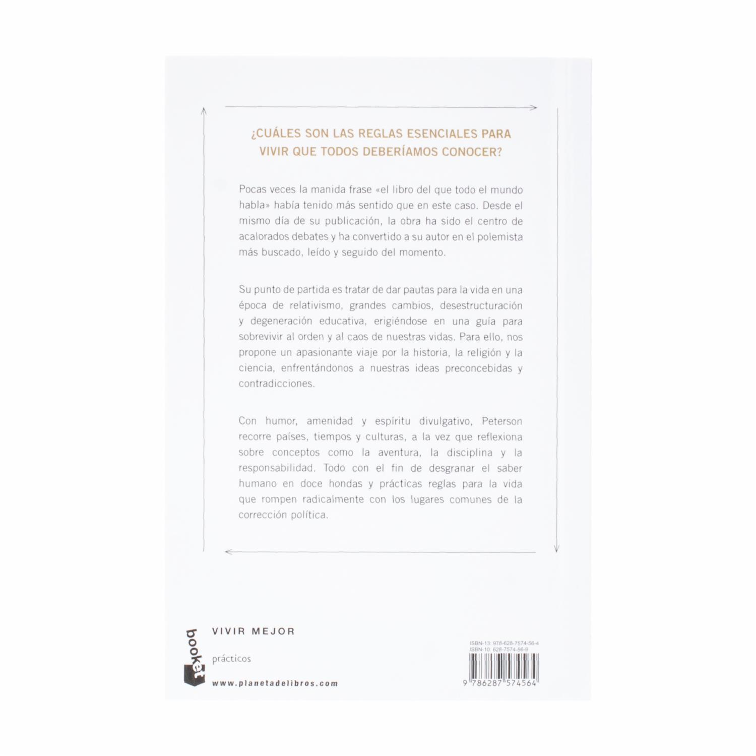 Libro 12 Reglas Para Vivir MR.BOOKS 510 Páginas - Imagen 2