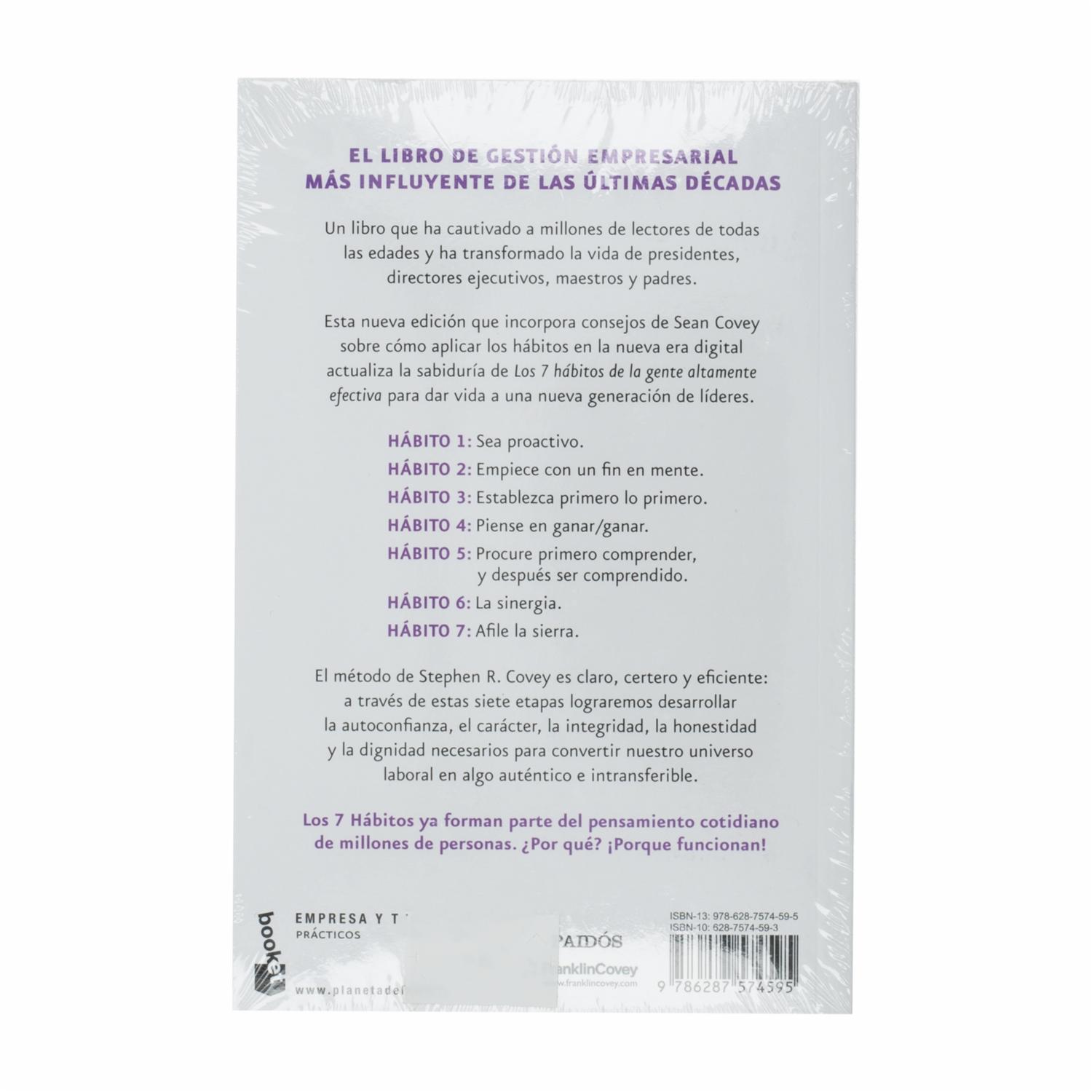 Libro Los 7 Hábitos De La Gente Altamente Efectiva 30 Aniversario MR.BOOKS 576 Páginas - Imagen 2