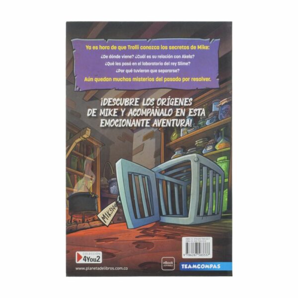 Libro Las Perrerías De Mike 3 Mikecrack Y La Venganza Del Rey Slime MR.BOOKS 232 Páginas - Imagen 2